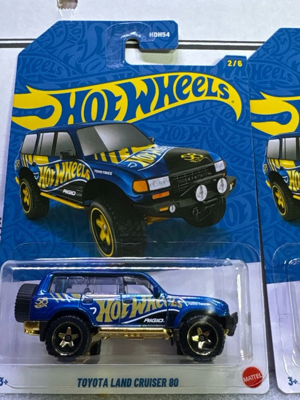 Hot wheels Toyota Land Cruiser 80 lot of 2  - Blue